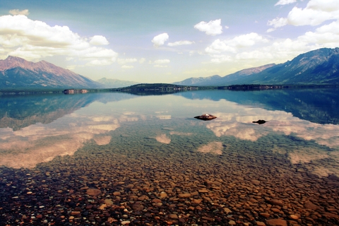 Chilko Lake at Ts'ilʔos Provincial Park, British Columbia, Canada