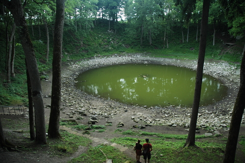 Kaali Lake and crater Estonia