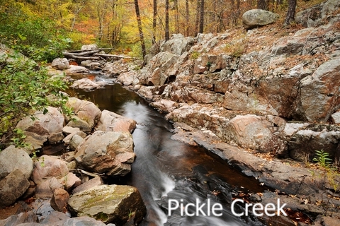 Pickle Creek in Hawn State Park, Missouri
