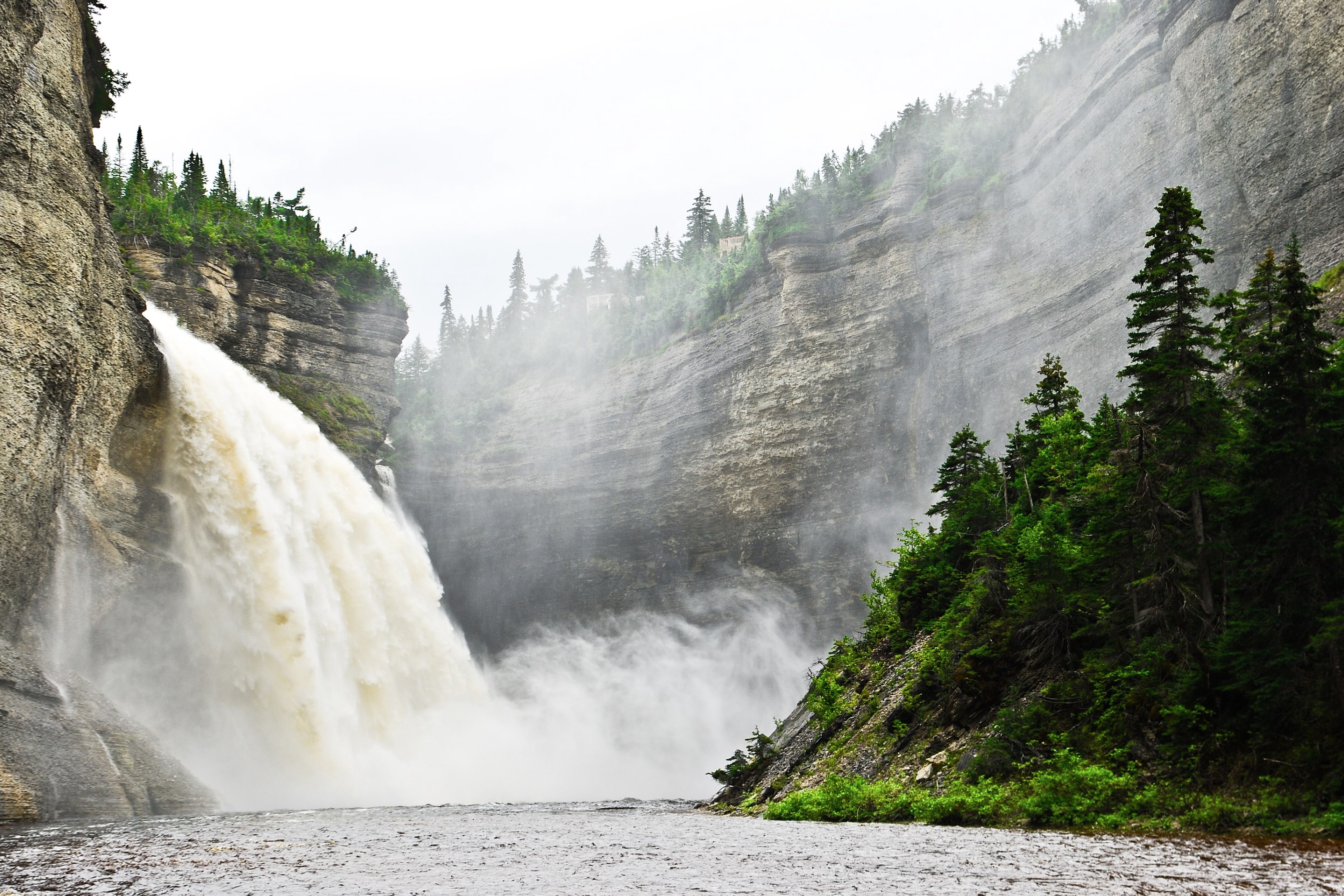 Vaureal Waterfall, Anticosti National Park, Quebec