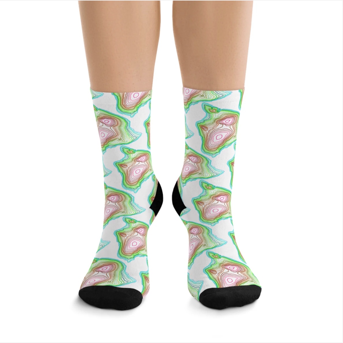Hawaii Big Island socks