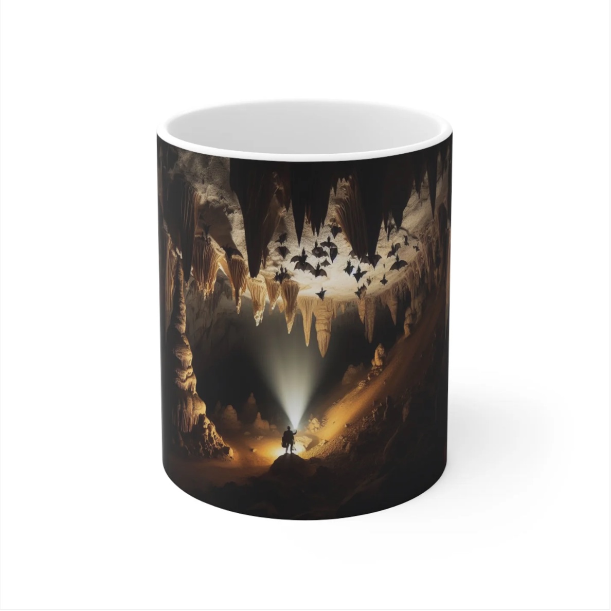 cave with bats cup