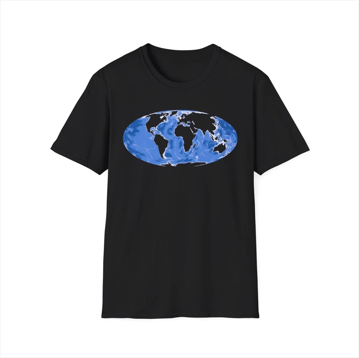 t-shirt seafloor Map