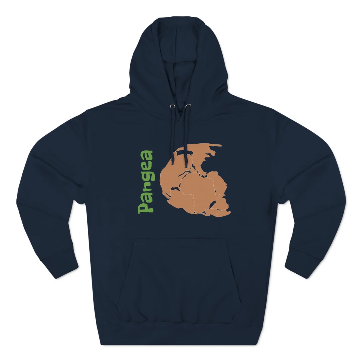 Pangea map hoodie