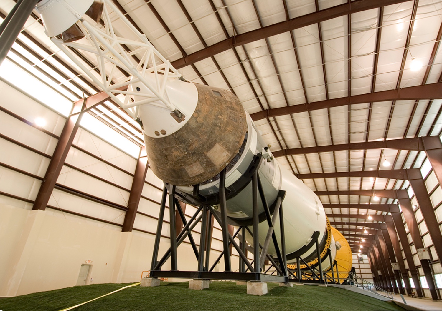 Rocket in NASA's Space Center Houston