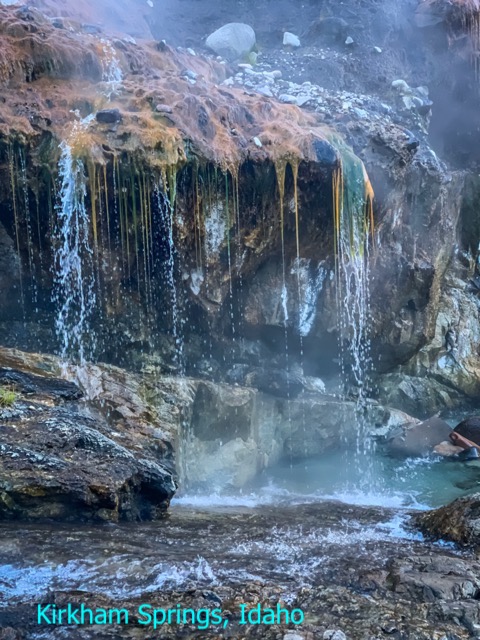 Kirkham Hot springs Idaho