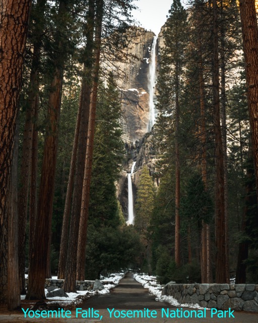 Yosemite falls California