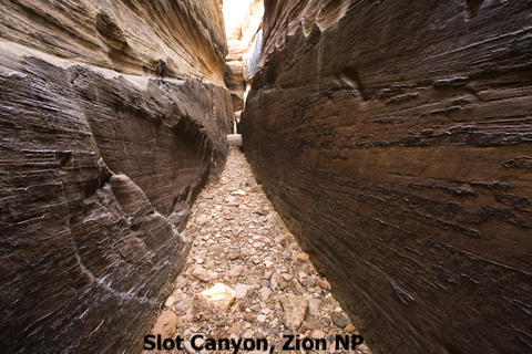 Slot Canyon at Zion National Park