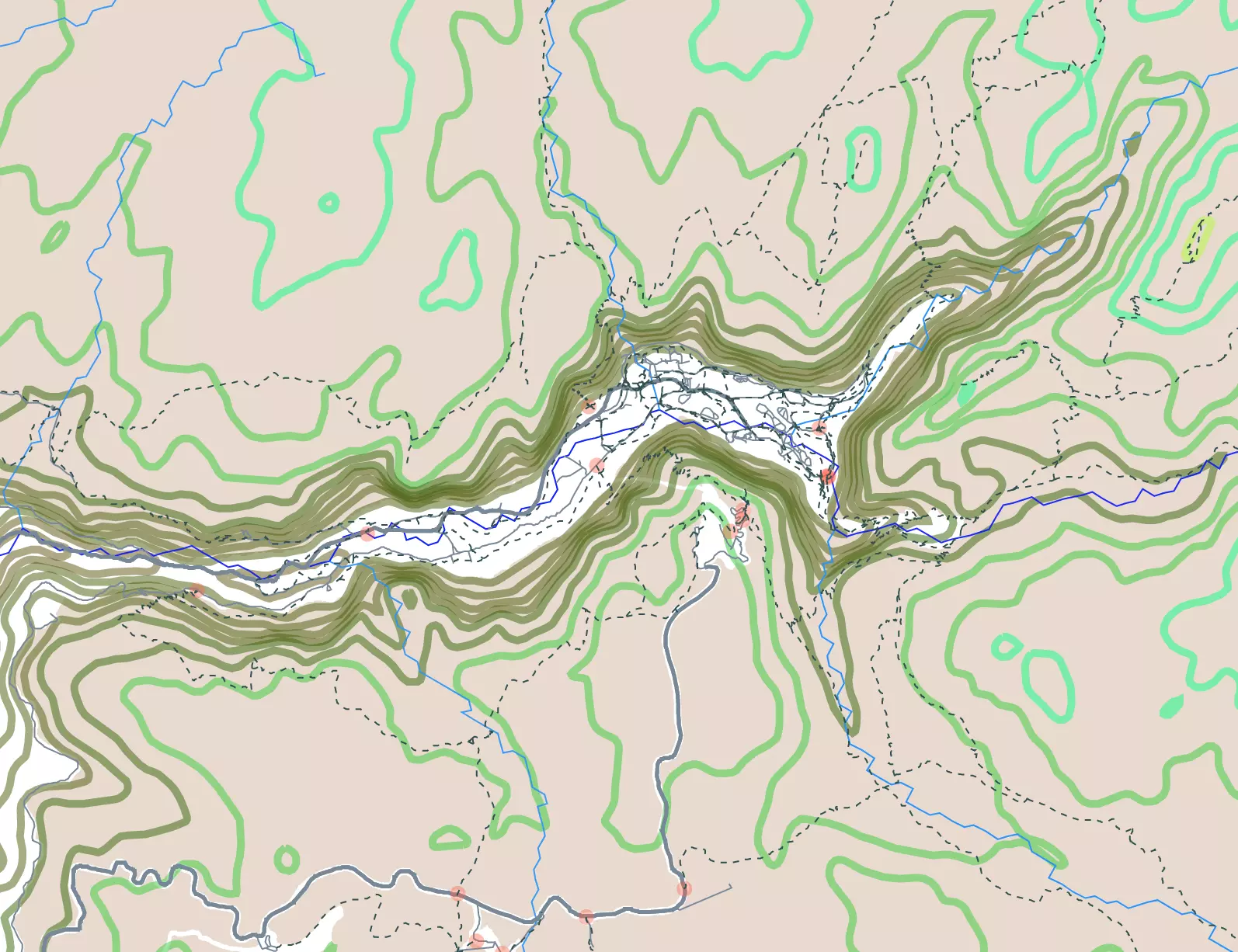 Yosemite Valley Map