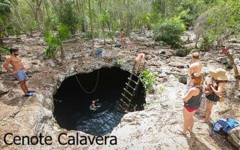 Cenote Calavera, Mexico